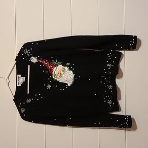 Santa beaded sweater